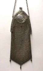 Whiting and Davis Piccadilly Mesh Vanity Purse