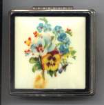 COMPACT with Pretty Pansies