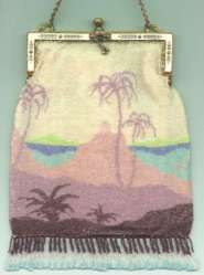 Scenic Beaded Purse