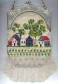 Scenic Beaded Purse
