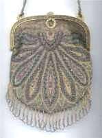 Carpet Design Beaded Purse