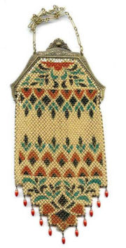 Mandalian Mesh Purse