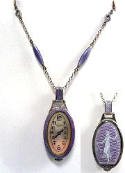 Bucherer Enamel Guilloche Watch