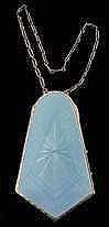 Sterling Silver Vermeil Powder Blue Enamel Guilloche Jeweled Vanity Purse