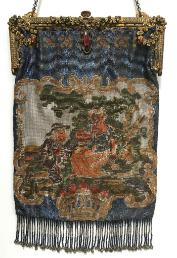 Figural Beaded Purse