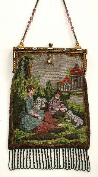 Figural Beaded Purse