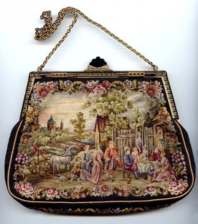 RARE Micro-Petitpoint Purse "Tenier