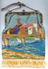 Scenic Beaded Purse