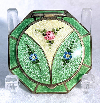 Enamel Guilloche Compact