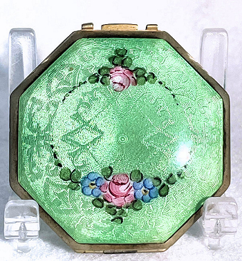 Enamel Guilloche Compact