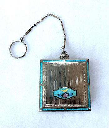 D. F. Briggs Enamel Guilloche Vanity