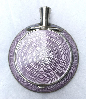 Enamel Guilloche Compact/Perfume