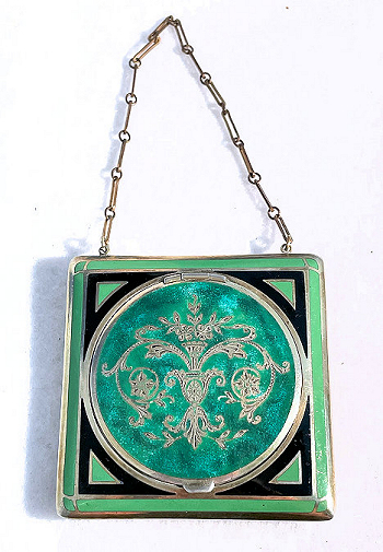 Enamel Guilloche Compact