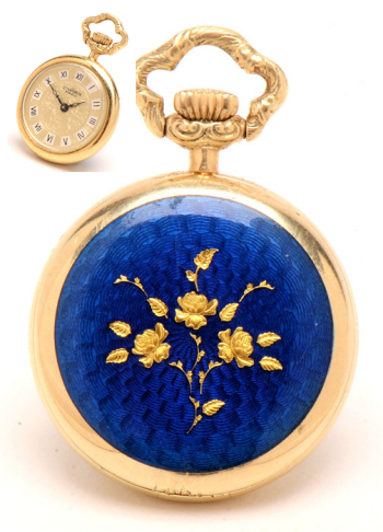 14K Gold Pallas Pocket Watch