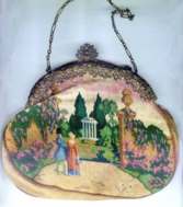 Figural Petitpoint Purse