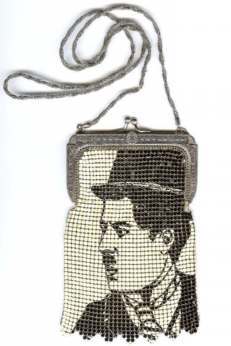 Whiting and Davis Charlie Chaplin Mesh Purse