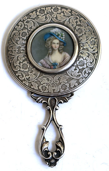 Portrait Purse Mirror
