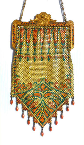 Mandalian Mesh Purse