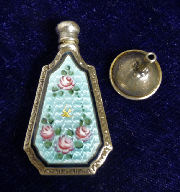 Sterling Enamel Guilloche Perfume