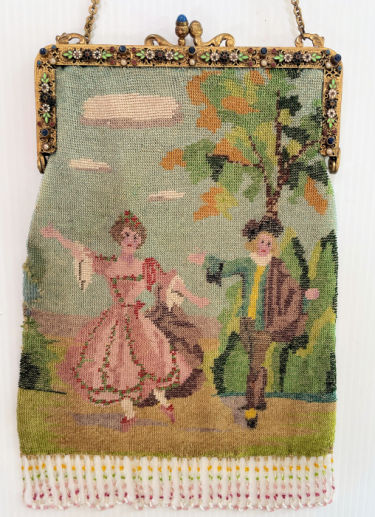 Figural Beaded Purse
