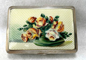 Enamel Guilloche Case