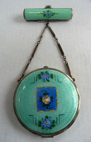 Enamel Guilloche Tango