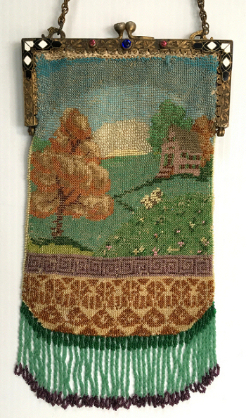 Scenic Beaded Purse