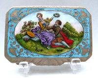 Italian Figural Compact