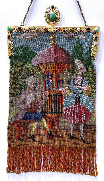 Figural Beaded Purse