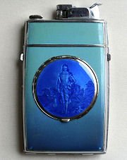 Marathon Compact/Cigarette Case/Lighter Combo