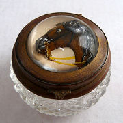 Figural Horse Rouge Pot