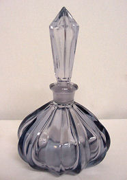 Amethyst Glass Perfume Bottle