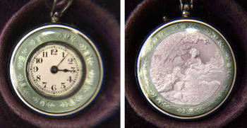 14K Gold Pallas Pocket Watch