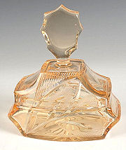 Cut Glass Powder Jar