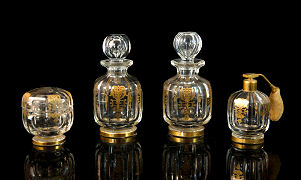 Baccarat Empire Vanity Set