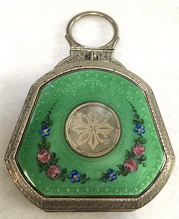 Enamel Guilloche Compact