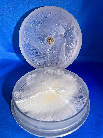 Verlys Butterfly Powder Jar