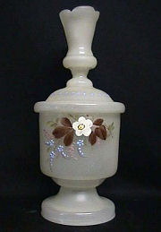 Hand-Painted Powder Jar