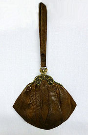 Figural Petitpoint Purse