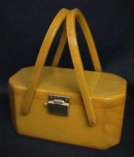 Butterscotch Catalin Purse by Gilli