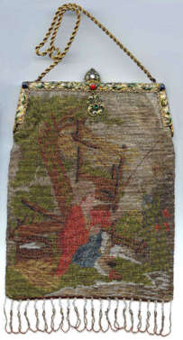 Figural Beaded Purse