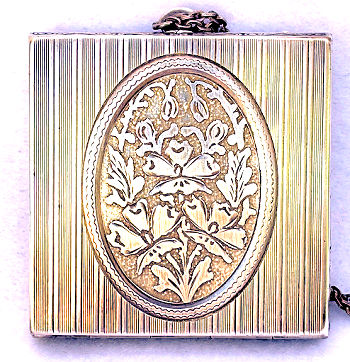 Sterling Silver Vanity Case