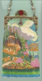 Scenic Beaded Purse