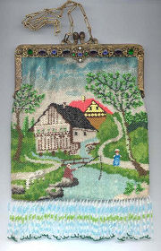 Scenic Beaded Purse