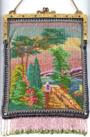 Scenic Beaded Purse