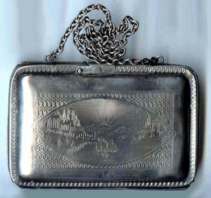 Silver Vanity Purse
