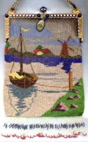 Scenic Beaded Purse