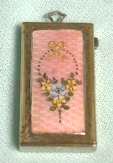 Enamel Guilloche Stamp Holder