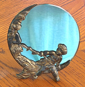 Enamel Guilloche Stamp Holder