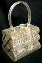 Rare Triple-Tier Wilardy Lucite Purse